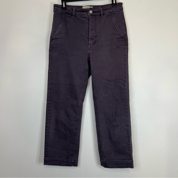 Everlane cropped straight regular Pant in shadow size 6 - Picture 6 of 9